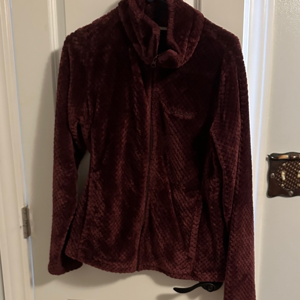Columbia Deep Wine Teddy Jacket